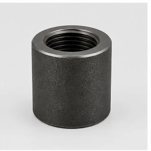 Forged steel coupling pipe fitting