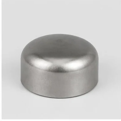 Stainless steel buttweld pipe cap fitting