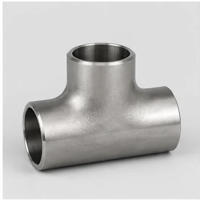 Stainless steel equal buttweld tee pipe fitting