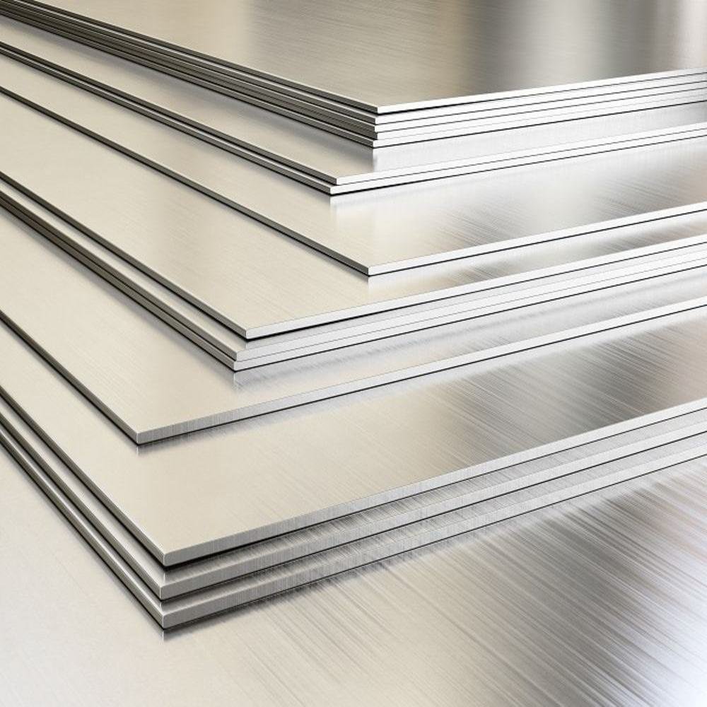 Steel plates cut from steel coil